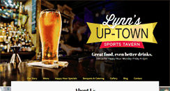 Desktop Screenshot of lynnsuptowntavern.com